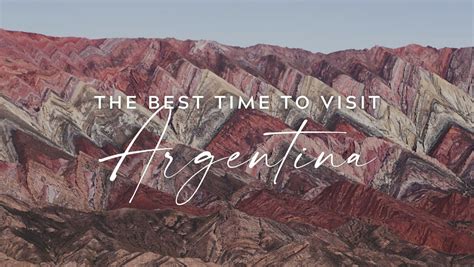 best time to travel argentina